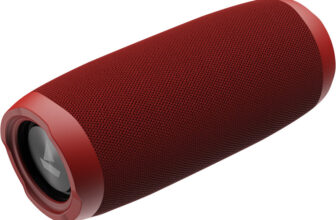 boAt Stone 620 with 10 Hrs Playtime,TWS, IPX4, & Multiple Connectivity Modes 5 W Bluetooth Speaker(Red, Mono Channel)