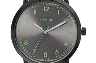 FCUK Rubber Analog Gray Dial Men’s Watch-Fk00033B