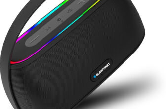 Blaupunkt ATOMIK Grab and Go Portable Boombox I Light Weight Grab on the GO Speaker 20 W Bluetooth Speaker(Black, Stereo Channel)