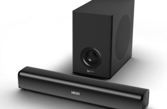 Mivi Fort Sonic X80 Soundbar, 2.1 Channel, Multi-Input & EQ Modes, BT v5.3 90 W Bluetooth Home Audio Speaker(Black, Grey, 2.1 Channel)