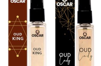 Oscar Oud King & Oud Lady Unisex Eau De Parfum Perfume with Long Lasting Frangrance, Pack of 2, 8ml each