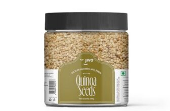 Jivo Premium Quinoa Gluten Free | Gluten-Free | Saponin Free | High Protein & Fiber | Healthy Breakfast, Diet Food for Weight Management | 100% Wholegrain Cereal | Quinoa Jar 200g