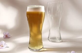 Wonderchef Bormioli New Weizen Beer Tumbler 400 ml, Set of 6