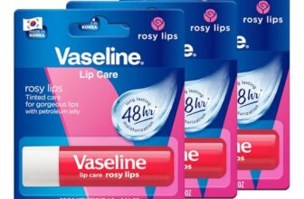 Vaseline Lip Care Rosy Lips Tinted Lip Balm Stick 4.8g (Pack of 3)