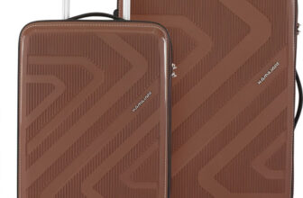 Kamiliant by American Tourister KAM KIZA SP2PCSET(55/68)-CLOVE Cabin & Check-in Set 4 Wheels – 26 inches