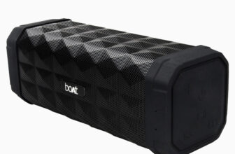 boAt Stone 650 10 W Bluetooth Speaker(Charcoal Black, Mono Channel)
