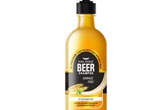 Park Avenue Beer shampoo For Damaged hair (650ml) | Paraben Free | For Damage Fee Hair| Crafted with Natural Beer