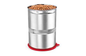 Signoraware Modular Steel Container 2.5ltr, Set of 1, Red