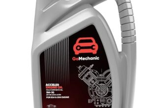 Gomechanic Engine Oil For Car 3.5 Litre -Fully Synthetic Engine Oil -Acceler 5W 30 API SN+Advance Polar Technology High Performance- For All Passanger Cars with Petrol, CNG & Diesel Engines