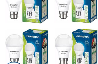 Crompton 9 W Basic Standard B22 LED Bulb(White, Pack of 4)