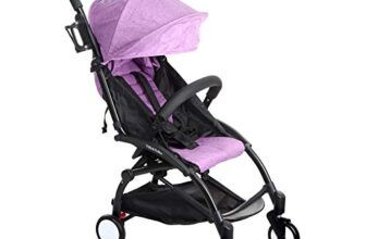 Tiffy & Toffee Portable Clever Baby Stroller, Purple