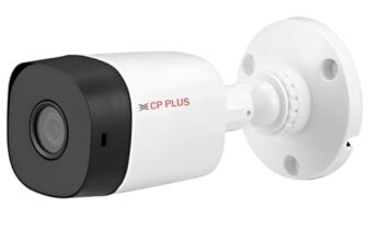 CP Plus 2.4MP IR Bullet Camera with Support Built in Mic | 1080P Full HD Recording | Max 30fps| Illumination Range of 20 Mtrs, IP67 – CP-URC-TC24PL2C Support Built-in Mic [CP-URC-TC24PL2C-V3]
