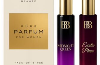Bergamot Beaute Midnight Queen & Exotic Plum Perfume Luxury Gift Set for Women Combo With Vanilla Floral & Fruity Notes 2 x 15 ml Travel Friendly | Perfume for Woman