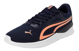 Puma Mens Armour V2 Navy-Ultra Orange Sneaker – 6UK (38870104)
