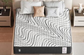 Springwel Embrace Orthopedic Memory Foam 6 Inch Bed Mattress | 15 Yrs Warranty | Spine & Back Support | Breathable & Anti Microbial Bamboo Charcoal Fabric Cover |King Size (75X72X6) Inches
