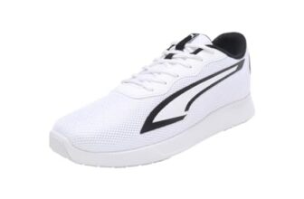 PUMA | Tychonic Men’s Sneakers | White-Black | 7UK