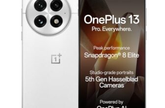 OnePlus 13 | Smarter with OnePlus AI | Lifetime Display Warranty |12GB RAM 256GB Storage Arctic Dawn | Official Smartphone for BGMS 2025