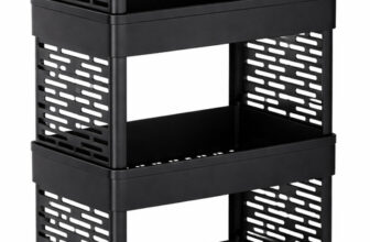 MAXTID 4 Compartments Plastic PP(Black)