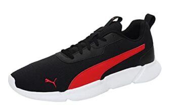 Puma Unisex-Adult Flair 2 Black-High Risk Red Running Shoe – 7 UK (37728001)