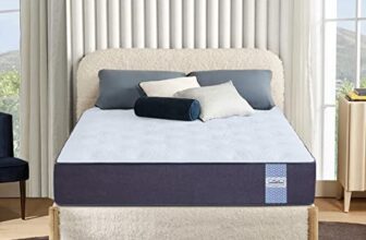 Springtek Hybrid Hard & Soft Dual Comfort Mattress King Size 78×72 6 Inches | Medium Firm Support Mattresses | Double Side Comfort 2 Layer Breathable Gadda | 78×72 Inch