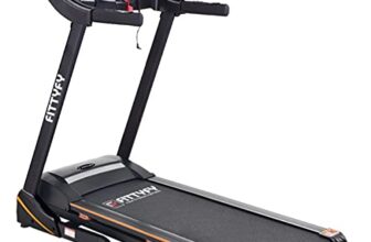 INALSA Motorized Treadmill for Home(4.0HP Peak) FFTM 250 AI-12 Preset Programs,LCD Panel Semi Automatic | Hydraulic Folding,3 Section Auto Incline,(Free Installation Assistance)|FITTYFY Range