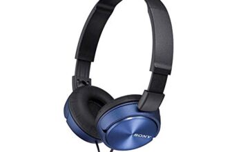 Sony ZX Series MDR-ZX310AP Wired Headband Stereo On Ear Headset -Blue