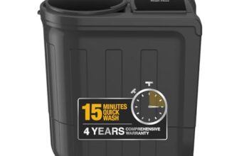 Whirlpool 8 kg 5 Star Semi-Automatic Top Loading Washing Machine (MAGIC CLEAN 8 GREY DAZZLE (10YR)-S, 15 Mint Quick Wash, 2026 Model)