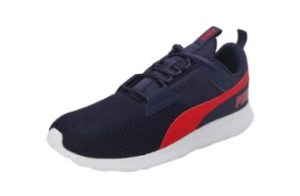 PUMA Men, Player IDP, New Navy-High Risk Red-White, Sneaker, 6UK, (38752505)