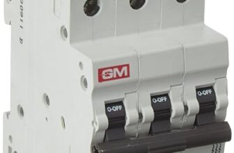 GM MCB 63A TRIPLE POLE ‘C’ TYPE