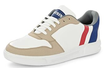 Centrino Casual Shoe for Men | Trendy Sneaker with Soft Cushioned Insole | Stylish, Durable & Comfortable Design | Ideal for Everyday Casual Wear & Outings 6301-5_White_8