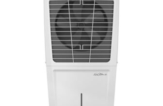Havells KoolStorm 95 L Desert Air Cooler for Home/Office| Powerful Air-Delivery| Bacteria Shield Honeycomb Pads|XXL Ice Chamber| Ice Chill Drip Technology |Inverter compatible|Front Wheels with brakes