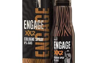 Engage XX2 Cologne Perfume Spray for Men 135ml | Fruity & Amber | No Gas Cologne | Long Lasting Premium Fragrance | Skin Friendly | Dermat Tested | Try Engage Amber Hues EDP