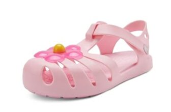 Crocs Unisex Kids Isabella Charm Sandal T Fmgo Croslite Flamingo Sandal | 5 UK |