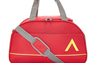 Aristocrat Cadet 62Cm Polyester Carry On Luggage Red Duffle, 30 Cm