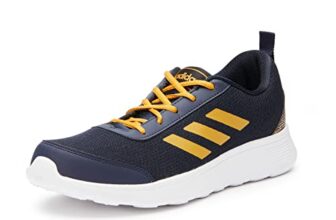 Adidas Men’s Mesh Clinch-X M Running Shoe, Blue, 10