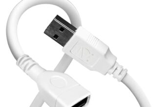 Zebronics USB Extension Cable, 1.5 Meter Length, 480Mbps Data Transfer, Full Copper Core, Nickel-Plated Connectors, Durable Build, For TV, Laptop, PC, Hard Drive, Gamepad (UEC15)