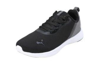PUMA | Softride EcoGryph Men’s Running Shoes | Black-Cool Dark Gray | 7UK