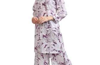 Vishudh Women Regular Fit SHIRT COLLAR CO-ORD SET VPCS000052 Pink S