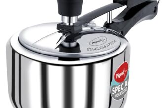 Pigeon by Stovekraft 2 Litre Special Stainless Steel Inner Lid Induction Base Pressure Cooker (Silver) BIS Certified