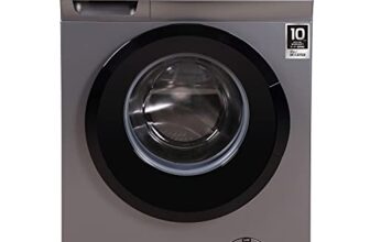 TOSHIBA 7.5 Kg Inverter Fully Automatic Front Loading Washing Machine (‎TW-BJ85S2-IND(SK),Premium Silver)