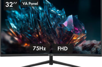 MarQ by Flipkart 81.28 cm (32 inch) Curved Full HD LED Backlit VA Panel Monitor (32FHDMCQCCJB)(Adaptive Sync, Response Time: 5 ms, 75 Hz Refresh Rate)