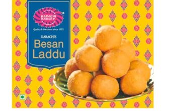 Karachi Bakery Besan Ladoo 400gm | Indian Mithai | Delicious Sweet