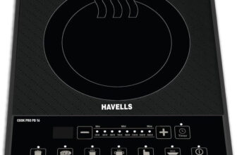 HAVELLS 1600 W Induction Cooktop Push Button(Black, Cook Pro PB-16)