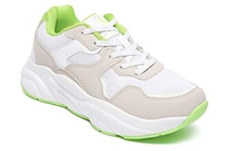 U.S. POLO ASSN. Womens Zuri Nude Sneaker – 3 UK (1FD22632A03)