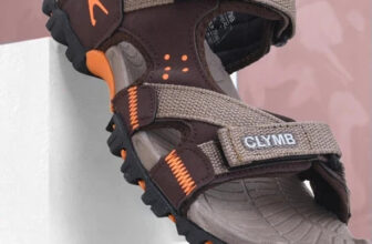 CLYMB Phylon|Ultralightweight|Comfort|Summer Trendy|Outdoors Men Casual(Brown , 10)