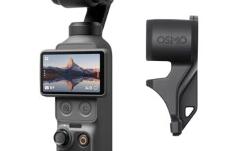 DJI Osmo Pocket 4 Standard 3-Axis Gimbal Camera with 4K Video, AI Tracking, Touchscreen Display, Portable Stabilized Vlogging Camera for Travel, YouTube & Content Creation