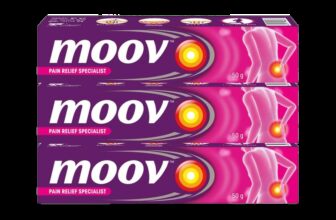 MOOV Fast Pain Relief,Body, Joints, Ortho like Medicine, Ointment, Balm for Men Women Cream(3 x 50 g)