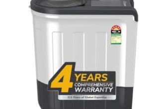 Whirlpool 6.5 Kg 5 Star Magic Clean Semi-Automatic Top Loading Washing Machine (MAGIC CLEAN 6.5 GREY, 4 Year Comprehensive Warranty, 1400 RPM Motor, 5 Year Motor Warranty)