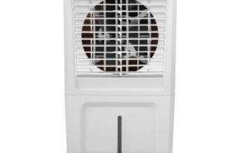 Hindware Smart Appliances Xeno 48L Personal Air cooler | Fan Based | 13 Inc. Fan Blade and Ice Chamber | White & Teal