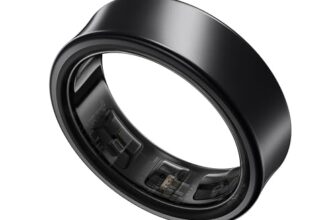 Samsung Galaxy Ring, with Smart AI, Size First W/Sizing Kit, No App Subscription, Fitness Monitor, Sleep Tracker, Up to 7-Day Battery, Size 14, Titanium Black